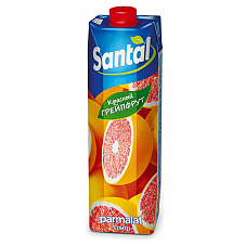Напиток сокосодержащий Santal красный грейпфрут 1л Prisma