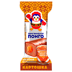 Сырок Понго Картошка вареная сгущенка 23% 40г*20