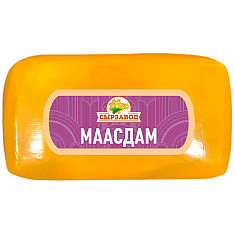 Сыр "Маасдам" п/тверд. БРУС 5кг/10кг с м.д.ж. 45%  ТМ "Сырзавод"