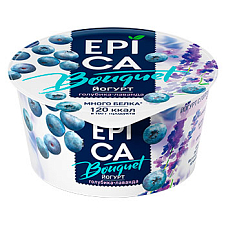 Йогурт EPICA BOUQUET с голубикой и экстрактом лаванды 4,8% 130г