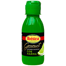 Заправка салатная IBERICA Сок из лайма 0,125л/12шт/Испания
