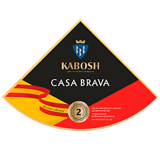 Сыр Кабош Casa Brava 50% от 2 мес. 1/8 Головы 0,875кг ВМК