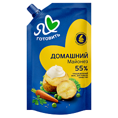 Майонез "Я Люблю Готовить" домашний 55% 390мл