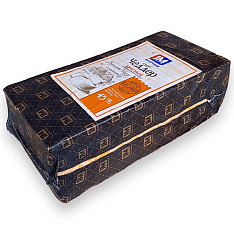 Сыр полутв. "Чеддер красный" 45% ж, брус 4кг, ТМ Молодея