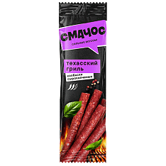 Колбаски с/к сухие "Техасский гриль" 70г Смачос Дым Дымыч