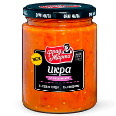 Икра из баклажанов "Экстра" Фрау Марта ст/б 430г *12шт