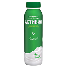 Актибио йогурт питьевой Натуральный 1,8% 260г