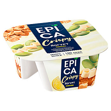 Йогурт EPICA CRISPY с лимоном сем.тыкв.печен.бел.шок. 8,6% 140г