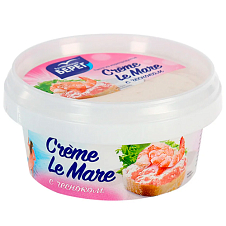 Паста из морепродуктов Creme Le Mare с чесноком. 0,150 кг