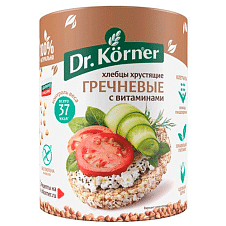 Хлебцы "Гречневые с витаминами" 0,1кг Dr. Korner