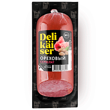 Delikaiser Сервелат Ореховый 400г/8шт