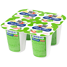 Кампина Легкий Нежный с соком банан-клубника продукт йог. 0,1% 95г