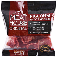 Чипсы Мясные 0,05 кг ТМ Meat House Original