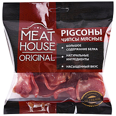 Чипсы Мясные 0,05 кг ТМ Meat House Original